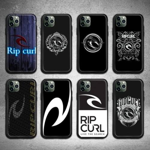 Luxury Surfing Brand Rip Curl Phone Case For iphone 12 11 Pro Max Mini XS Max 8 7 6 6S Plus X 5S SE 2020 XR cover