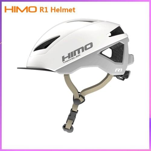 Himo R1 Cycling Helmet EPS Integrally-molded Breathable Bicycle Helmet White Grey MTB Road Bike Helmet Adult