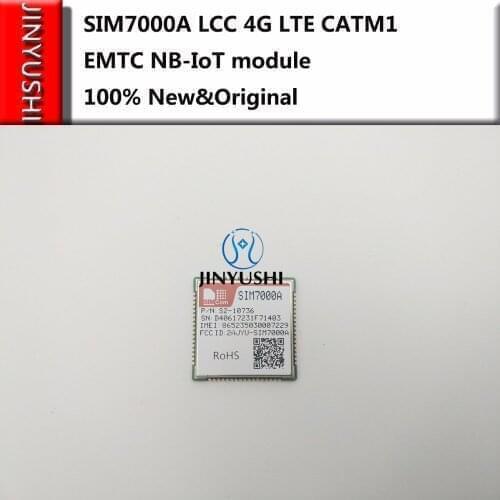 JINYUSHI For 20pcs SIM7000A SIMCOM LCC 4G 100% New&Original no Fake LTE CATM1 EMTC NBIoT module