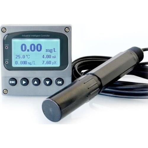 Real Time Lead Ion Meter Controller Industrial Monitor Analyzer RS-485 4-20mA Relays Pb ion electrode sensor probe