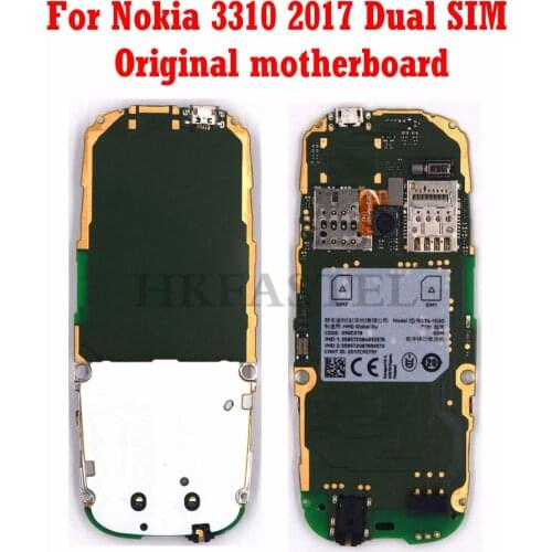 For Nokia 3310 2017 Dual SIM Card Motherboard replace Mobile Phone Motherboard English Russian Hebrew language + Tool