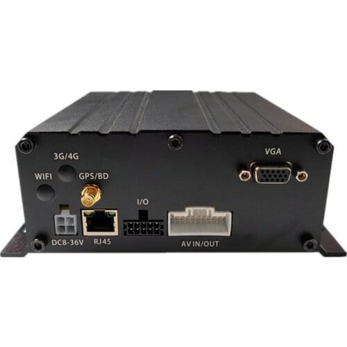 Good Quality H.265 mobile dvr with GPS 4 channels Hard Disk high definition 1080p MDVR