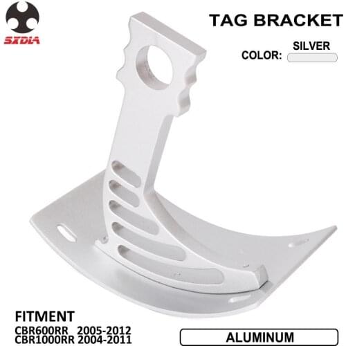 Motorcycle Aluminum CNC Tag Bracket Side License Plate Mount For Honda CBR600RR CBR1000RR CBR 600RR 1000RR