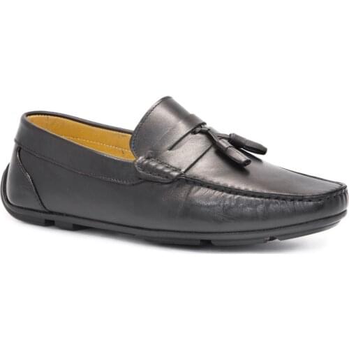 Gedikpasalı G 200 Black 2021 Summer Men 'S Shoes Genuine Cow Leather Business Elevator Flexible Daily Casual Drees Street Tassels Elegant