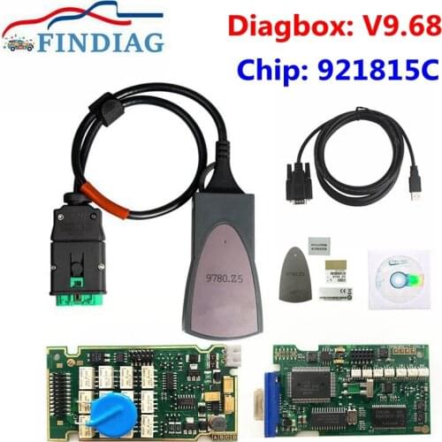 Upgraded Lite Version Lexia 3 with New Chip Firmware 921815C Golden Edge Diagbox V9.68 Lexia3 PP2000 Lexia 3 Car Diagnostic Tool