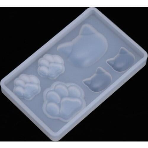 Silicone Mold DIY Crafts Claw Moon Geometry Mirror For Jewelry Making Decorative