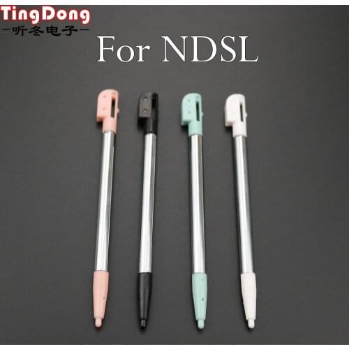 TingDong Aluminum Plastic Retractable Replacement Stylus Metal Extendable Touch Pen for Nintendo DS Lite for ND SL