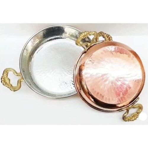 Modern Trb Thick Copper Kuymak And Egg Sahanı 17 Cm сковорода utensílios de cozinha сковорода с крышкой кастрюля