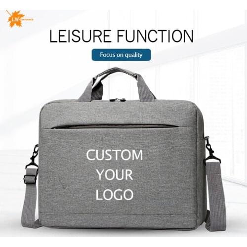 Custom bag Mens Handbags Womens bag Laptop bag Sleeve Case Protective Shoulder Bag briefcases Mens handbag for documents