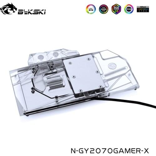 Bykski Water Block For Galaxy Geforce RTX 2070 GAMER/2070, Gainward Geforce RTX 2070 ,RGB/RBW Light N-GY2070GAMER-X