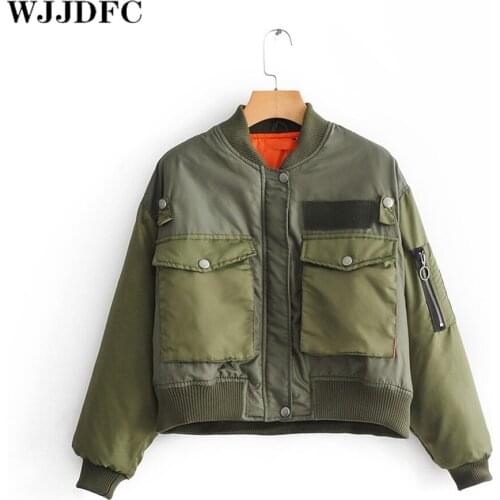 Женские бомберы WJJDFC China At AliExpress