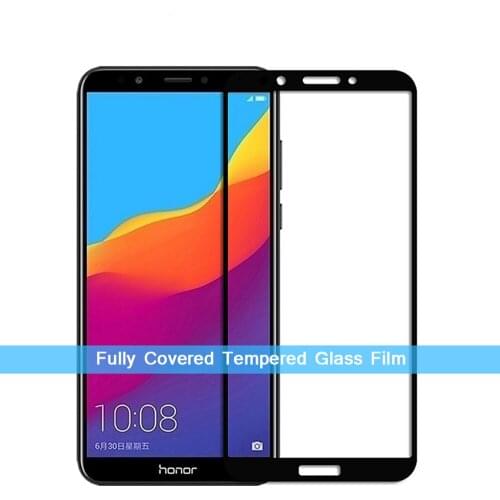 Tempered glass for huawei y9 y7 pro y6 prime 2019 2018 phone screen protector Y7 2019 protective film on the glass smartphone