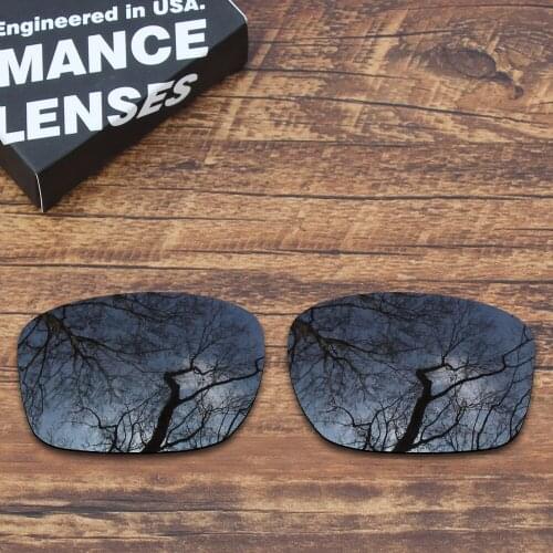 ToughAsNails Polarized Replacement Lenses for Oakley Sliver Sunglasses Black (Lens Only)