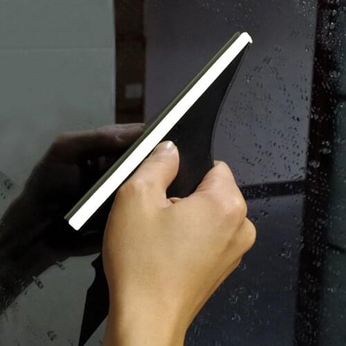 1/5pcs Rubber Squeegee Vinyl Tinting Tools Window Glass Cleaning Scraper Snow Shovel Water Wiper Car Wash Accessories