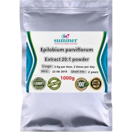 1000g Pure Epilobium parviflorum root extract 20:1 powder,Floret willow herb extract for Promoting Blood Circulation,Hemostasis