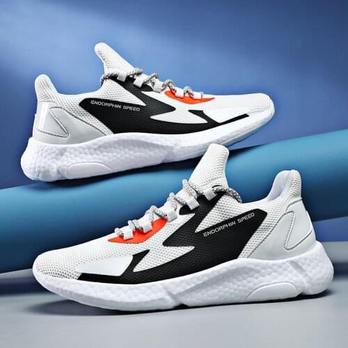 2021 Summer New Mens Sneakers Fashion Color Matching Printing Running Shoes Lightweight Soft Tennis Zapatos Plus Size 46 QZHSMY