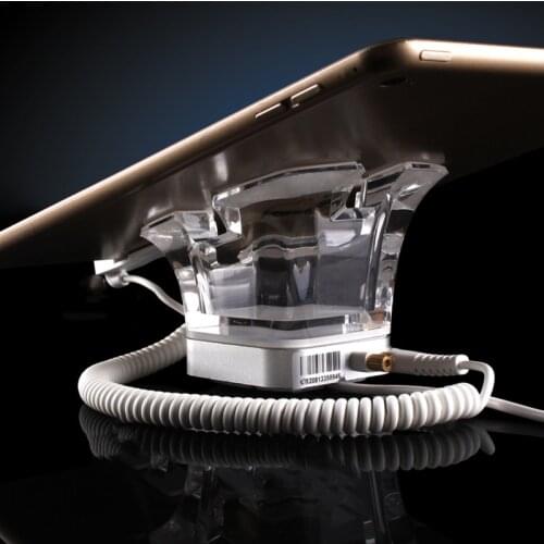 6 Set/Lot) Bank Hotel Lobby Front Desk Anti Lost Purpose Tablet Pad Charger and Security Alarm Holder