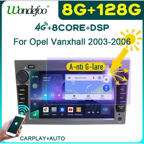DSP Android 10 4G 2 din Car GPS PX6 For Opel Vauxhall Astra H G J Vectra Antara Zafira Corsa Vivaro Meriva Veda NO DVD Player