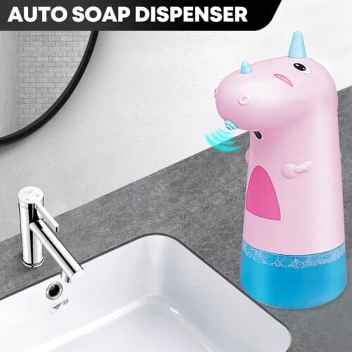 Automatic Foam Soap Dispenser Cartoon Induction Liquid Hand Washing Machine Home Charge Intelligent Touchless Smart USB Device