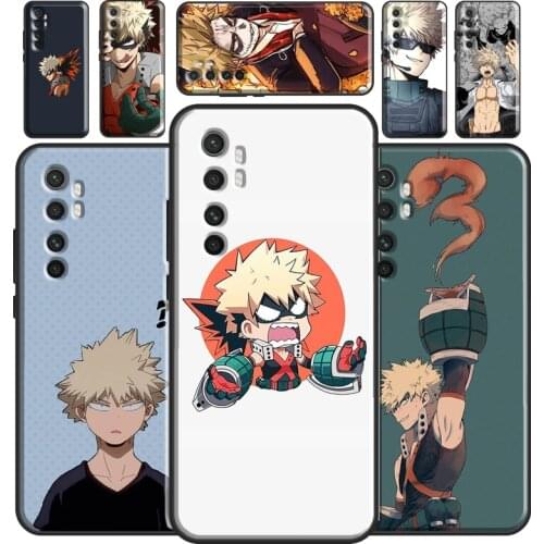 Katsuki Bakugo My Hero Academia For Xiaomi Mi 11 Ultra Case For Xiaomi Mi 11 Lite Note 10 10T Pro POCO F3 M3 X3 Pro Cover