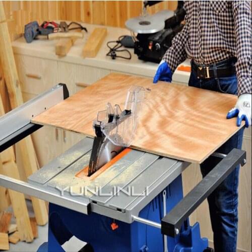 Woodworking Table Panel Saw 2000W Dust-Free Cutting Machine Mitre Saw Electric Circular Saw With Free Saw Blades M1H-ZP-254C