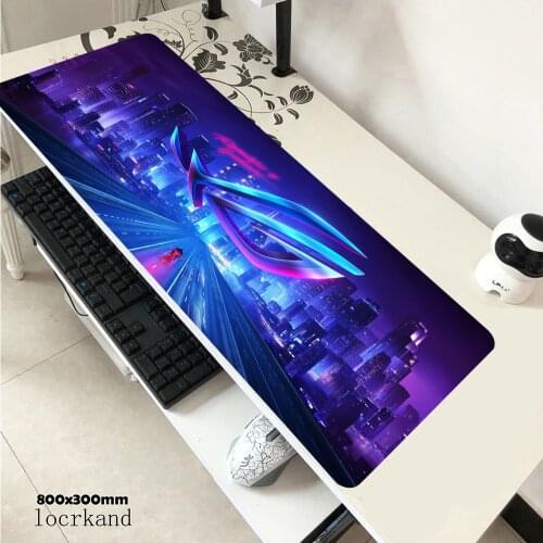 Gaming Speed Mouse Pad ASUS Gamer Large Locking Edge Soft Durable Mouse Carpet Keyboard Mousepad Computer Desk Mat for CSGO