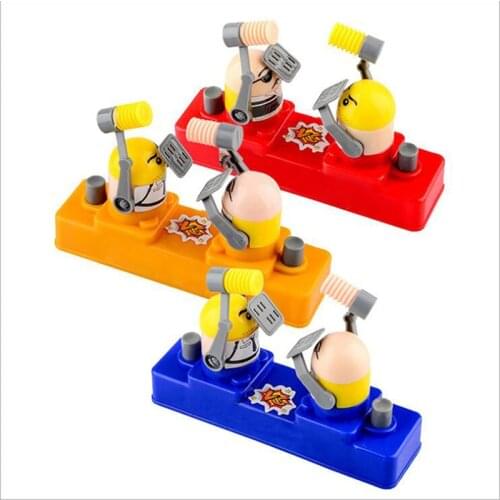 Practical joke kid fight battle antistress toy parent-child interaction game Random Color