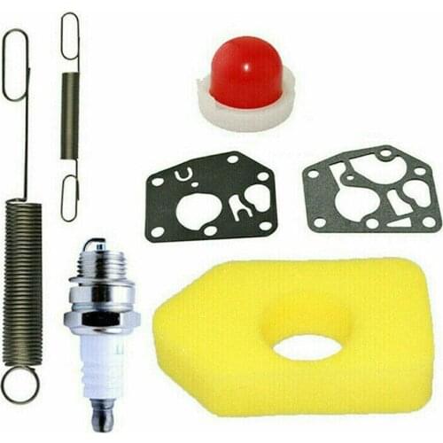 1 Set Service Kit Lawn Mower Replacement Spare Parts Control Spark Speed For Grass Cutter Air Filter Spring Machine Plug Q1L9