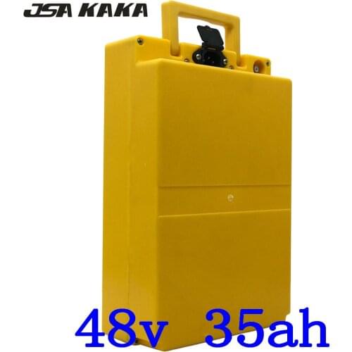 48V 1000W lithium battery 48V 35AH electric bike battery 48v 35ah lithium ion battery use LG cell with 54.6V charger Free duty