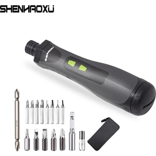 Mini Cordless Electric Screwdriver 6V Battery Operated Drill Tool Set Metallurgy Gear Set Manual And Automatic Power Tool