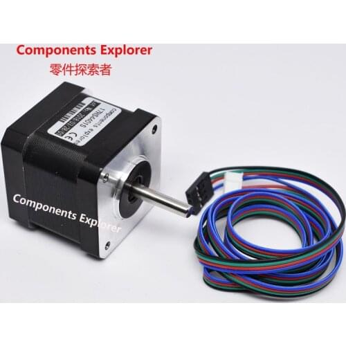 The new stock Nema17 stepper motor / 1.7A 40mm 17HS4401S NEMA17 3D printer