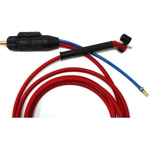 NR 17 Swivel Head Tig Welding Torch With Easy Change Euro Connector