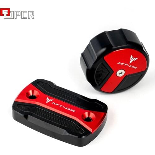 MT 03 CNC Motorcycle Front Rear Brake Fluid Reservoir Cap Cover For AMAHA MT03 MT-03 mt03 2015-2021 2020 2019 2018 2017 2016