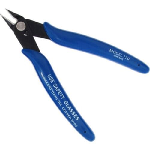 Pliers Wire Cutters DIY Electronic Diagonal Pliers 170 Wishful Clamp Side Cutting Nippers Wire Cutter Compact Structure Durable