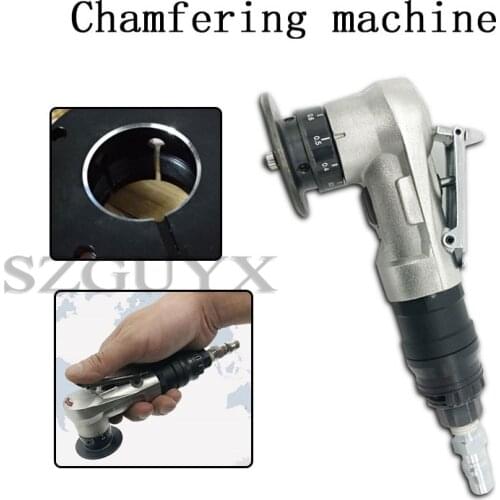 Mini Handheld Pneumatic Chamfering Machine Small Inner Hole Chamfer Portable 45 Degree Metal Trimming Machine