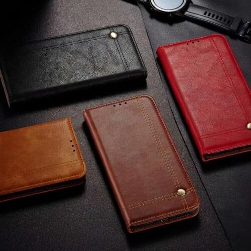 Luxury Genuine Leather Case For Redmi Note 9 Case Flip Wallet Cover Redmi Note 9s Note 8 Pro 7 8 8A 9 9A 9C 10X K30 Case Capa