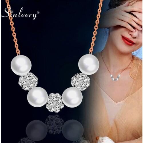 SINLEERY Silver Chains