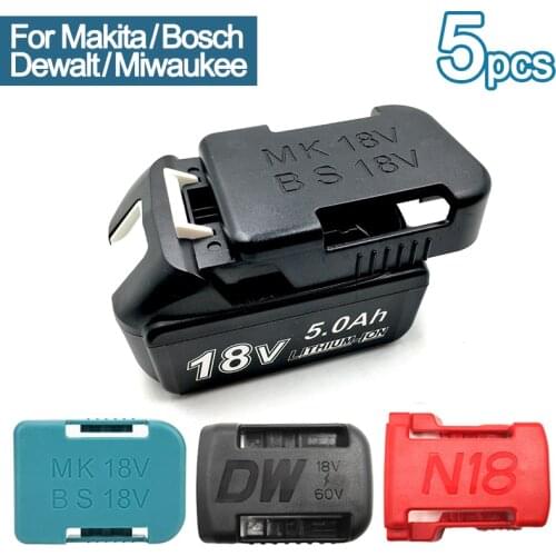 18V Battery Electric Tools Battery Storage Rack Holder Case for Makita Bosch Dewelt Milwaukee Battery Mount Stand Fixing Devices