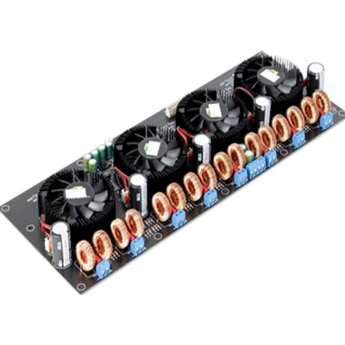TPA3255 8-Channel 300W*8 Digital Class D Power Amplifier Board (Luxury Fan)