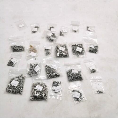 Funssor 1set Voron Trident 3D Printer DIY Project stainless steel Fasteners Screws Nuts Full Kit for Voron Trident 3D Printer