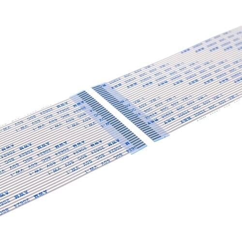 10pcs FFC FPC Flexible Flat Cable 1.25 mm pitch 34 PIN 500 mm Length Same Contact Sides Type A Forward