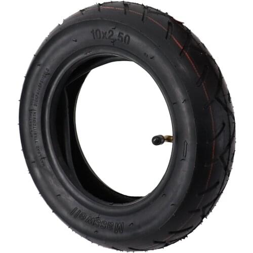 10 x 2.5 tires and Inner Tube with a Bent Valve For Gas Electric Scooters E-bike 10x2.5 10*2.5 10*2.50 Mini Bike Tire Tyre