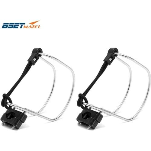 2XMarine Grade Stainless Steel 316 Horseshoe Life Buoys Swimming Ring Holder Ship Buoy Bracket Lifebuoy Bracket Boat Accessories