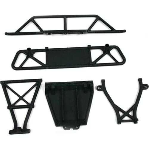 Front and rear bumper accessories and suits for LOSI 5IVE-T ROVAN LT KM X2 DTT