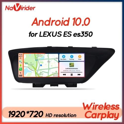 4GB Ram Android 10 GPS For Lexus ES200 ES300 ES250 ES350 Es 300 350 250 Audio Navigation Car Multimedia Player Autoradio 2Din