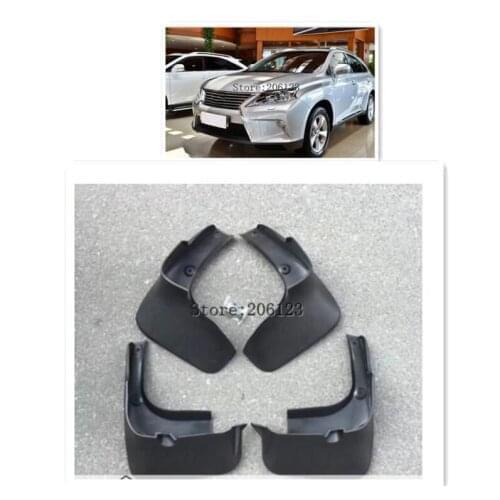 For LEXUS RX RX270 RX300 RX350 RX450H 2010-2015 Mudflaps Splash Guards Front Rear Mud Flap Mudguards 2014 2013 2012 11 Mud Flaps