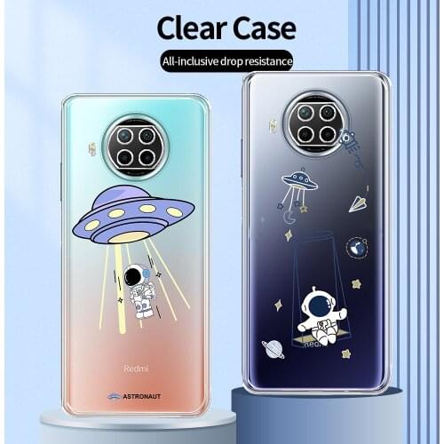 For Xiaomi Mi 10T Lite Case Transparent Case For Xiaomi Mi 10i Clear Soft Cover For Xiaomi Mi 10T Lite Fashion Phone Shell Coque