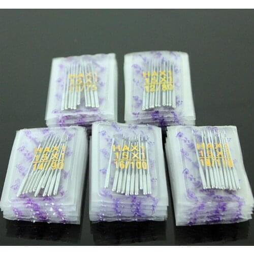 100pcs HAX1 Sewing Machine Needles Universal 15x1 Mixed Kit Packing Sewing Accessories For All Domestic Machine