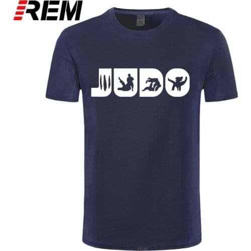 Summer Judo Shirt Martial Arts Judo Gifts Judo T-Shirt For Men Graphic T-Shirt Crewneck 100% Cotton Print Tee Shirt
