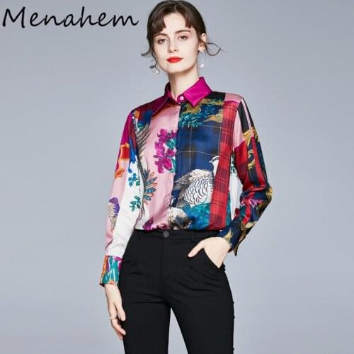 Menahem Satin Blouses